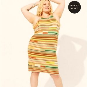 Torrid Mini Crotchet Tank Dress Size 3 (3X 22/24) NWT